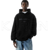 هودی مشکی توکرکی چاپ ژلاتینی یونیسکس از بـرند پل اند بیر کد۱۵۶ | 🇪🇸Pull&bear