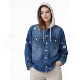 کت جین یونیسکس آبی از بـرند زارا | 🇪🇸Zara