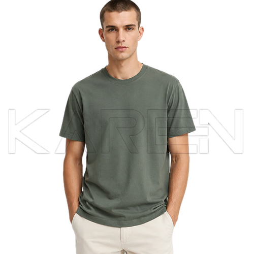تیشرت نخ پنبه سبز 🇪🇸Pull&bear