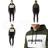 هودی رینگری سبز 🇩🇰jack&jones