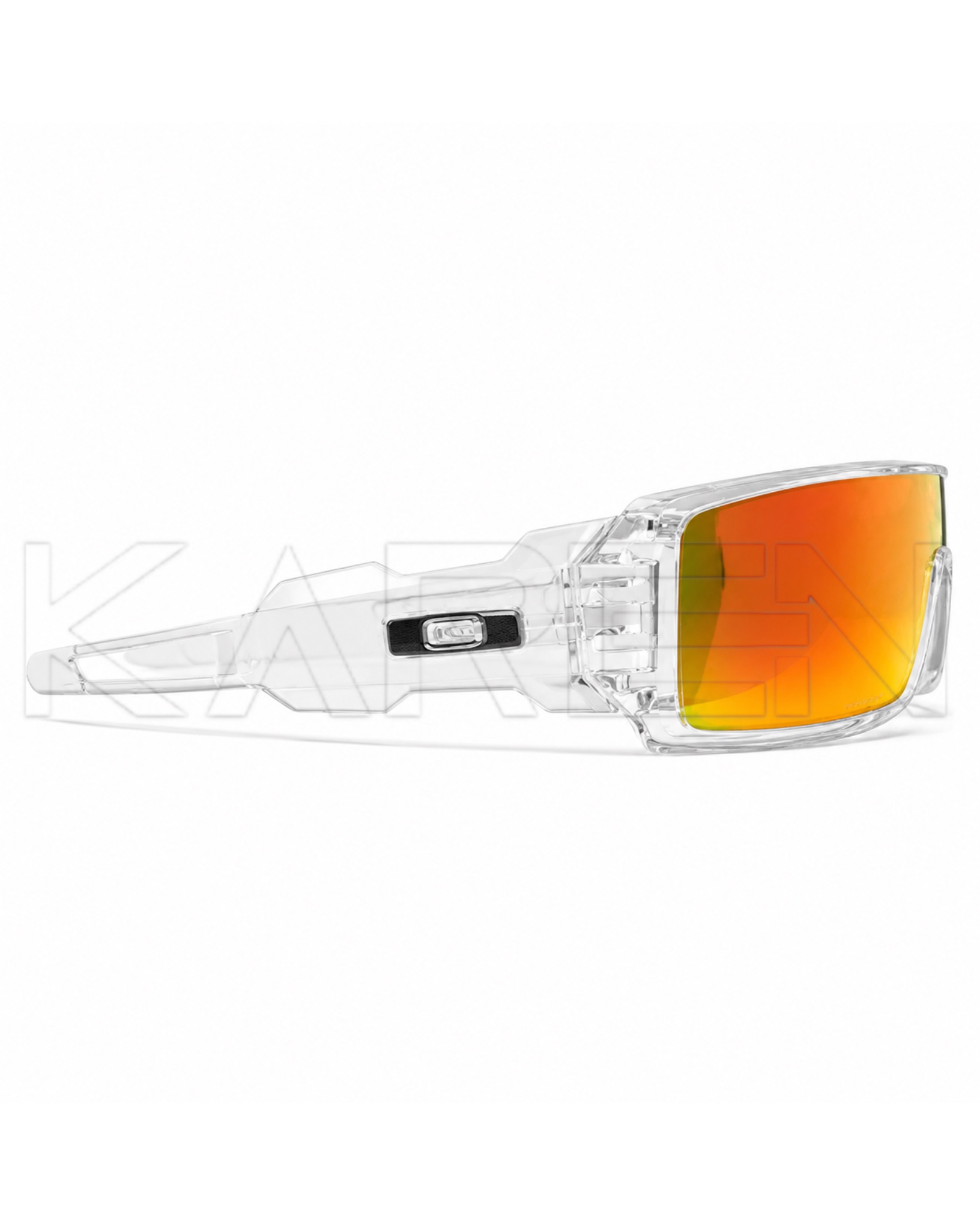 عینک اوکلای Oakley Fuel Cell Polished Clear | Fire Iridium
