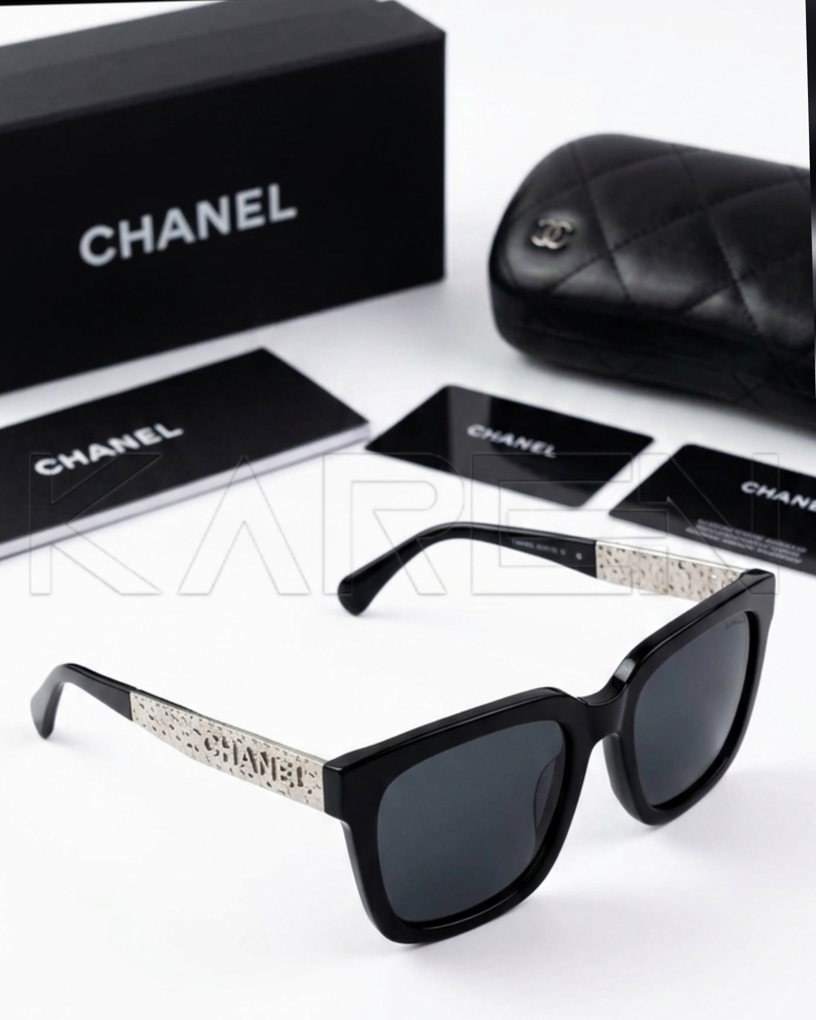 عینک آفتابی لوکس، ماندگار و نماد استایل فرانسوی  | 🇫🇷Chanel CH8017