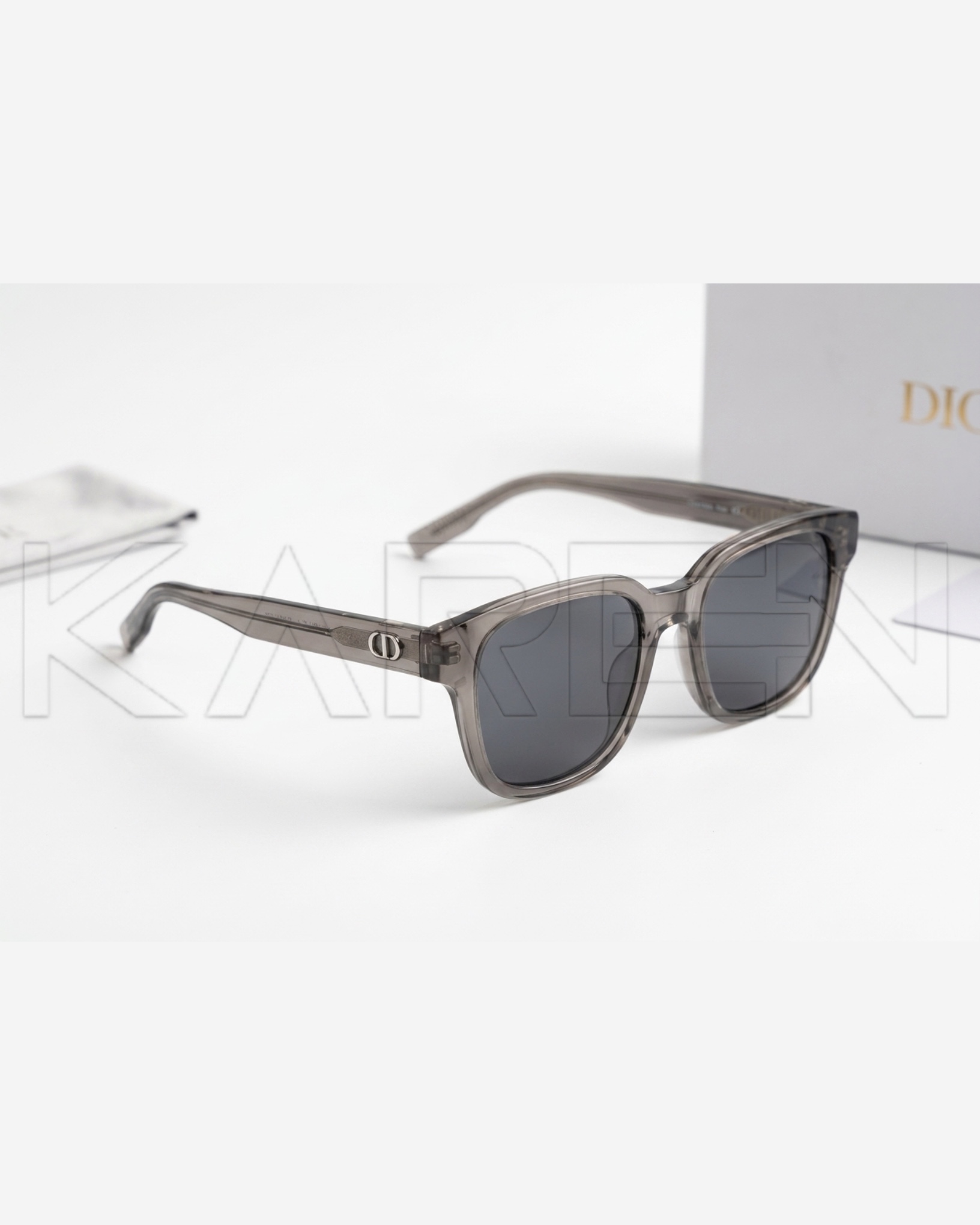 عینک آفتابی اورجینال خاکستری | ترکیب لوکس دیور و استایل مدرن | 🇫🇷  Dior S4F