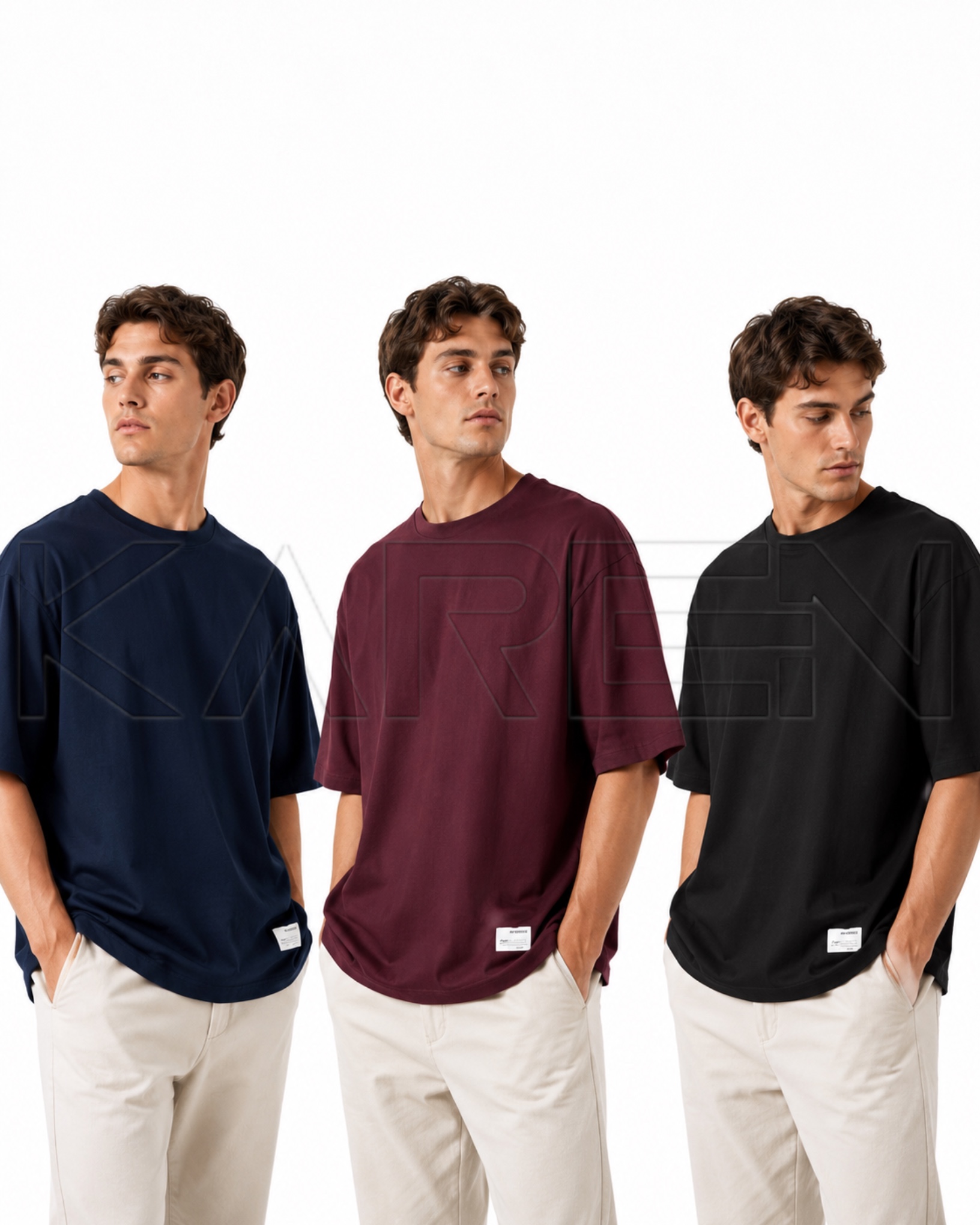 تیشرت بیسیک  گرم بالای یونیسکس | 🇪🇦Pull&Bear