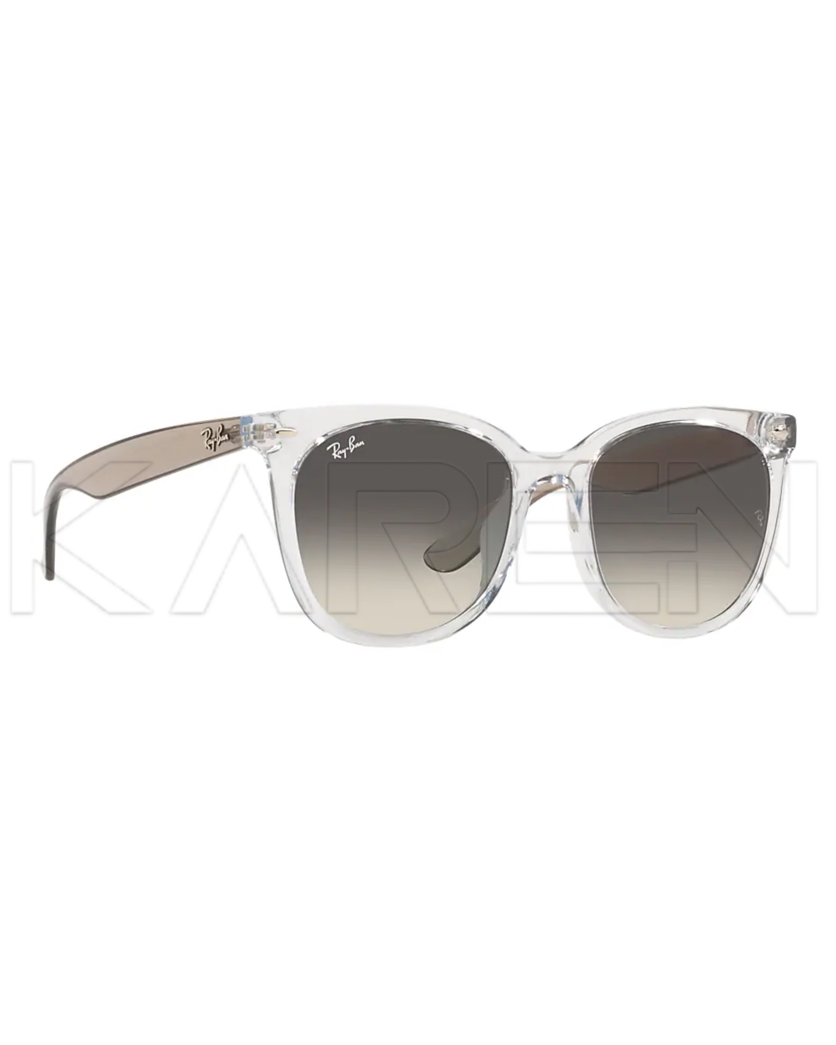 عینک آفتابی Ray-Ban RB4379D اورجینال | طراحی مربعی مدرن با استایل روزمره