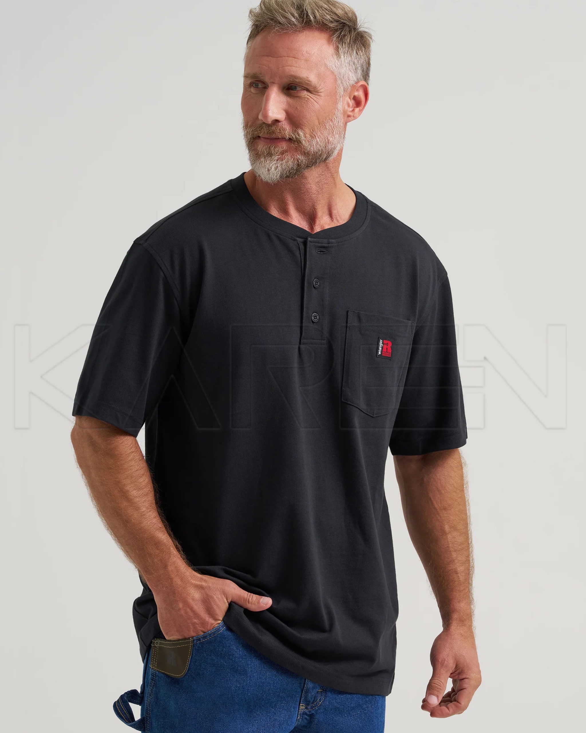 تیشرتای بیسیک نخی مردانه | 🇺🇸Wrangler