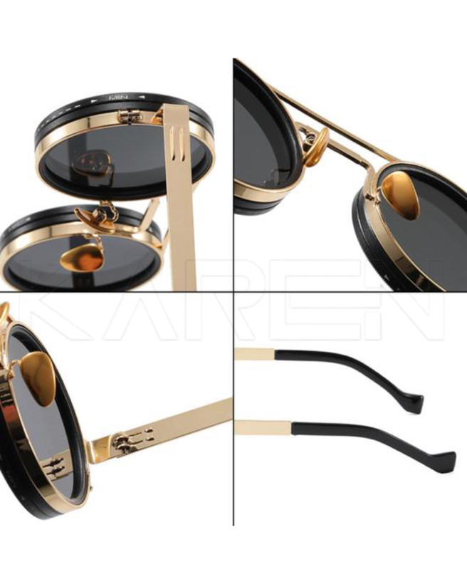 عینک آفتابی مستر کوالیتی با فریم تیتانیوم | Emporio Armani