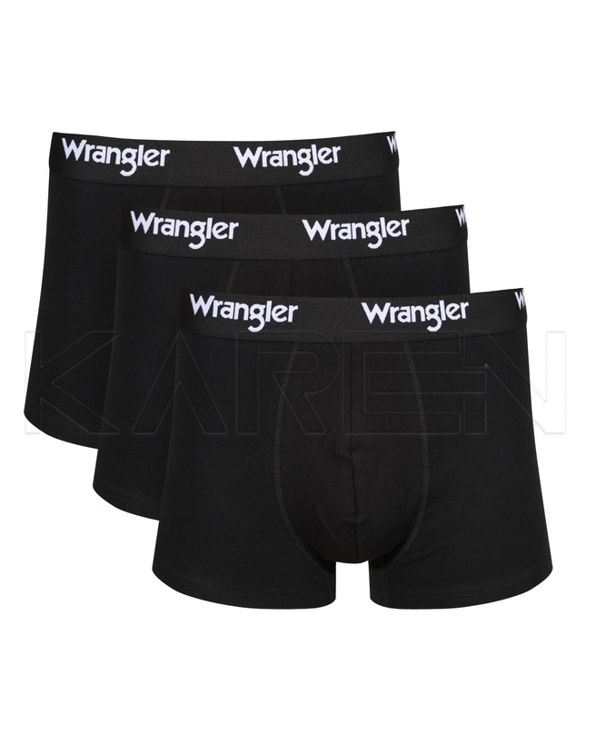 پک ۳عددی لباس زیر باکسر مشکی رنگلر | 🇺🇸Wrangler