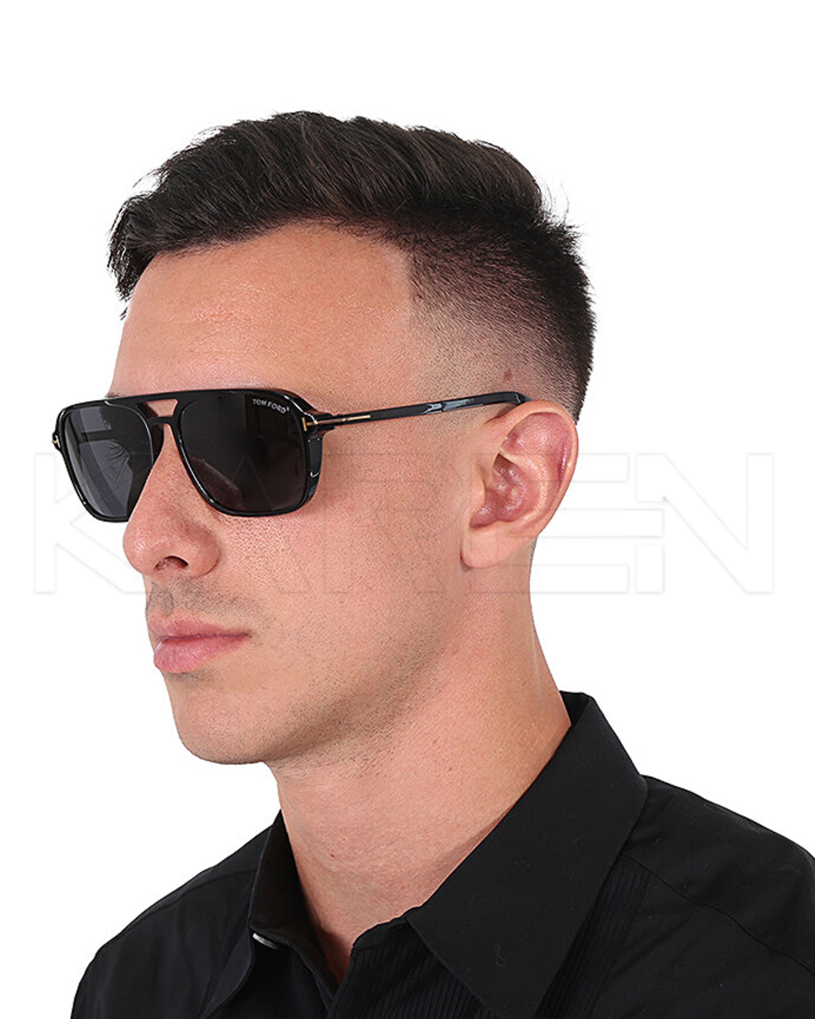 عینک آفتابی تام فورد | 🇺🇸 Tom Ford Crosby FT0910 01A