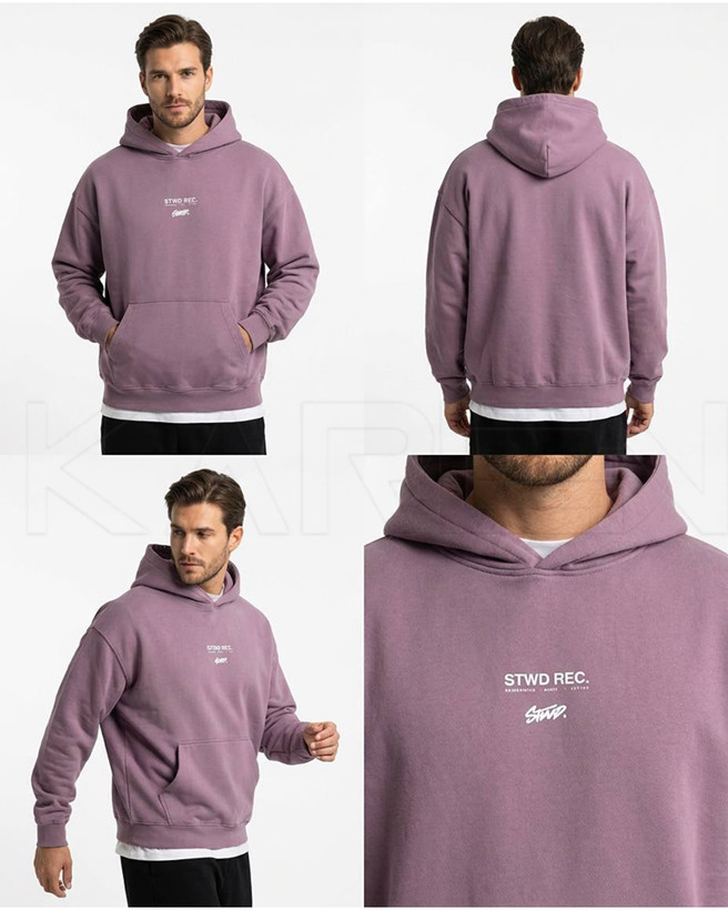 هودی نخپنبه داخل کرکی یونیسکس یاسی از بـ رند پل اند بیر کد ۱۱۸ | 🇪🇸Pull&bear
