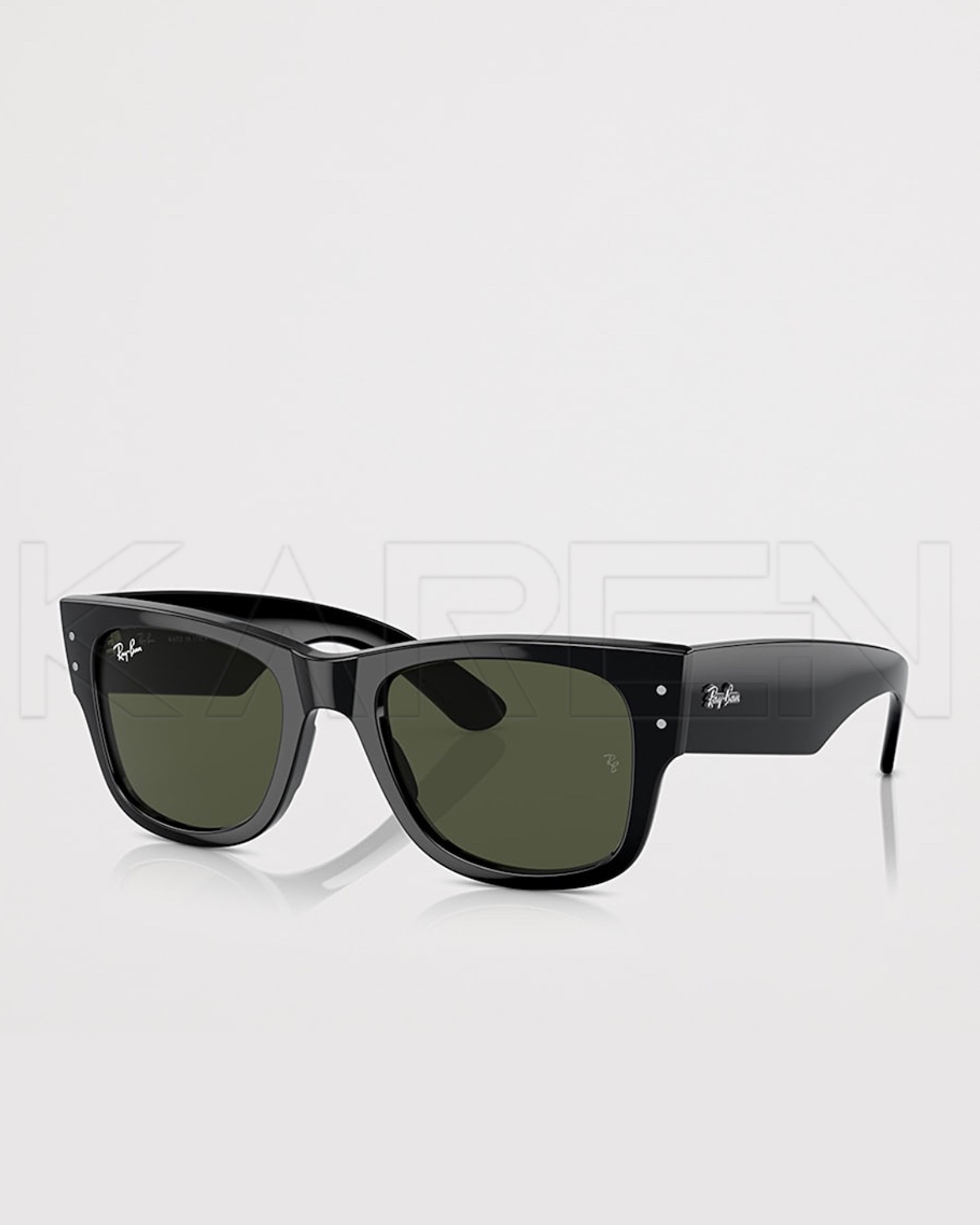 عینک آفتابی اورجـینال از بـرند ریبن مگا ویفرر پلاریزه  🇮🇹Ray-Ban | RB0832
