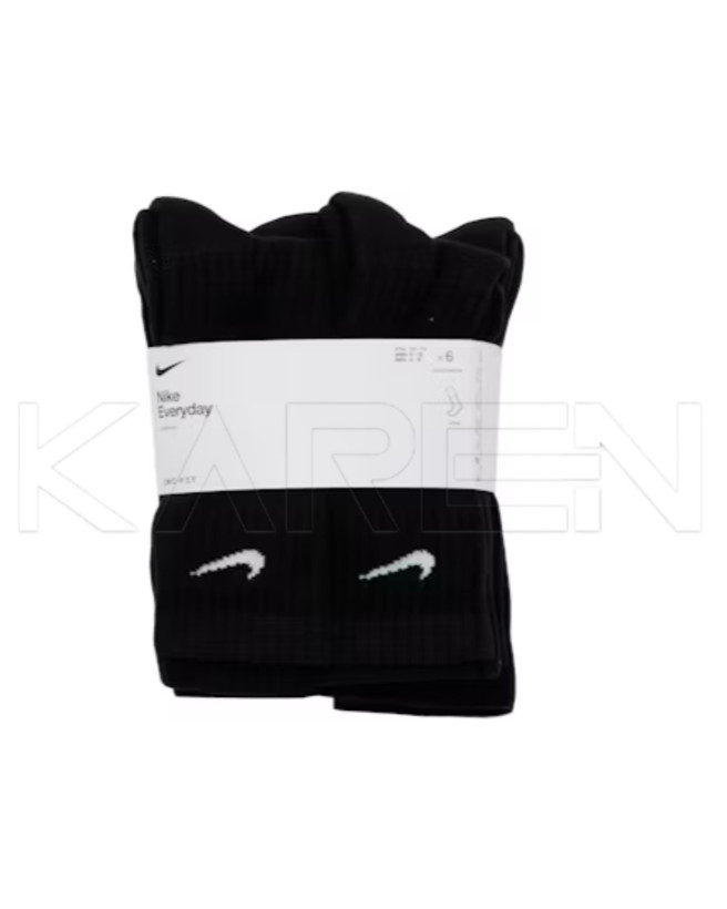 پک ۶ عددی جورابهای ساق بلند یونیسکس از بـرند نایک | 🇺🇸Nike