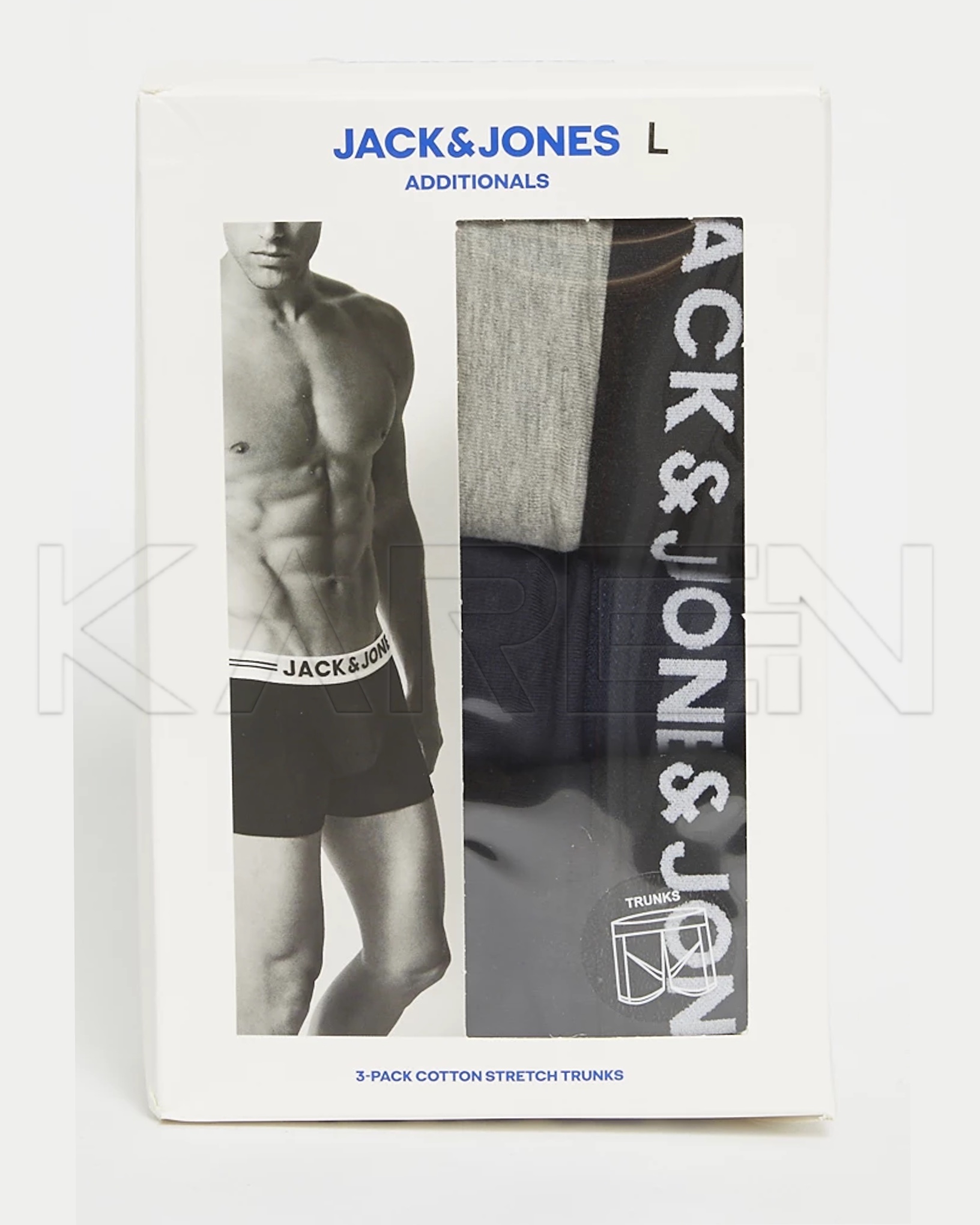 پک 3عددی لباس زیر مردانه جک اند جونز | 🇩🇰jack&jones